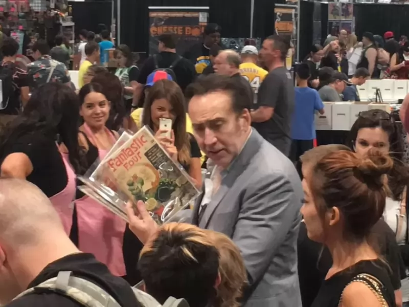 Sì, Nicolas Cage compra i suoi stessi cimeli su eBay (oltre ai fumetti)