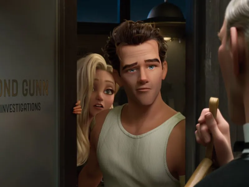 Ray Gunn, le nuove immagini del film animato di Brad Bird e Netflix: arriva un noir sci-fi da non perdere